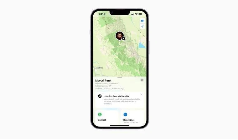 黔东南苹果14维修分享iPhone14系列中 FindMy功能通过卫星分享位置方法教程 