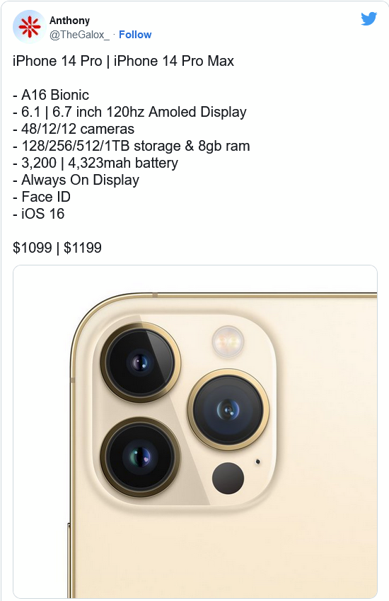 黔东南苹果14维修分享iPhone 14全系涨价 