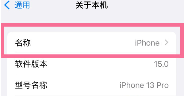 黔东南苹果13维修分享iPhone 13热点名字设置教程 
